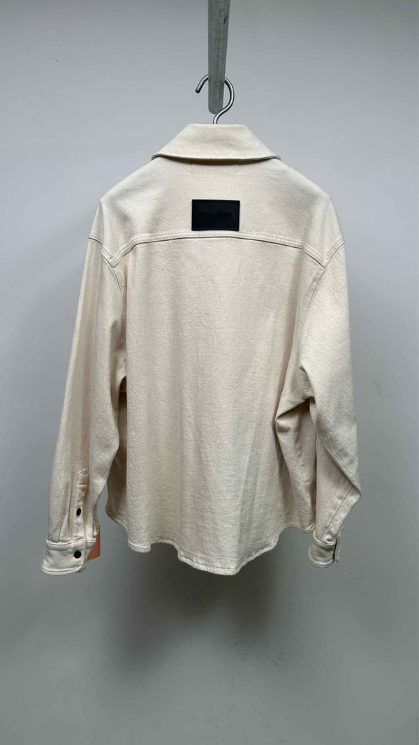 OTTOLINGER Oversized Fringe-Detailed Denim Jacket