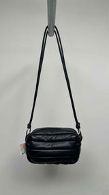 Marimekko Padded Leather Shoulder Bag