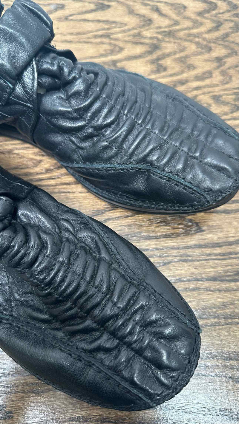 Margiela High-top Velcro Gathered Sneakers