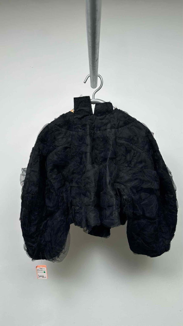 Comme Des Garcons Mesh Covered Padded Wide Jacket