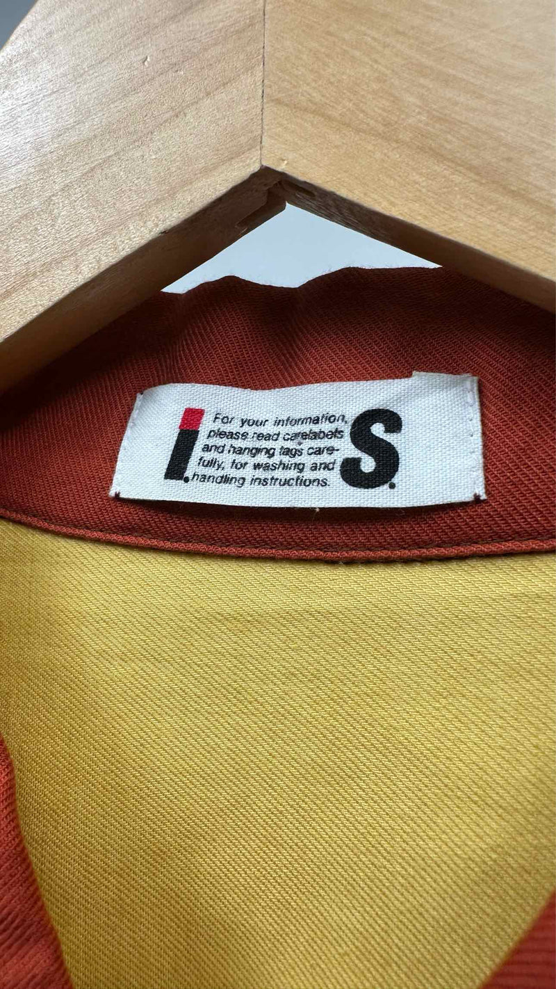 Issey Sport Color-Blocking Embroidered Shirt