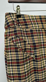 NAMESAKE Plaid Layered Shorts