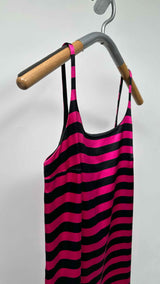 PRADA N/S Border Silk Dress