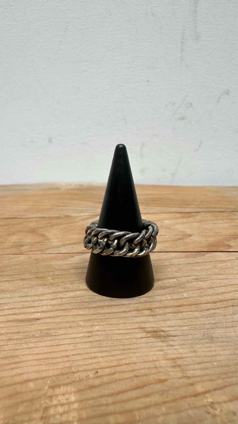 Carol Christian Poell Melted Silver Ring