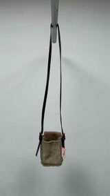CELINE Shearling Mini Shoulder Bag
