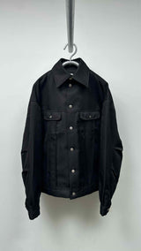 Willy Chavarria Oversized Quilted-lining TrackerJacket