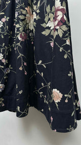 By Walid Floral Long Easy Skirt