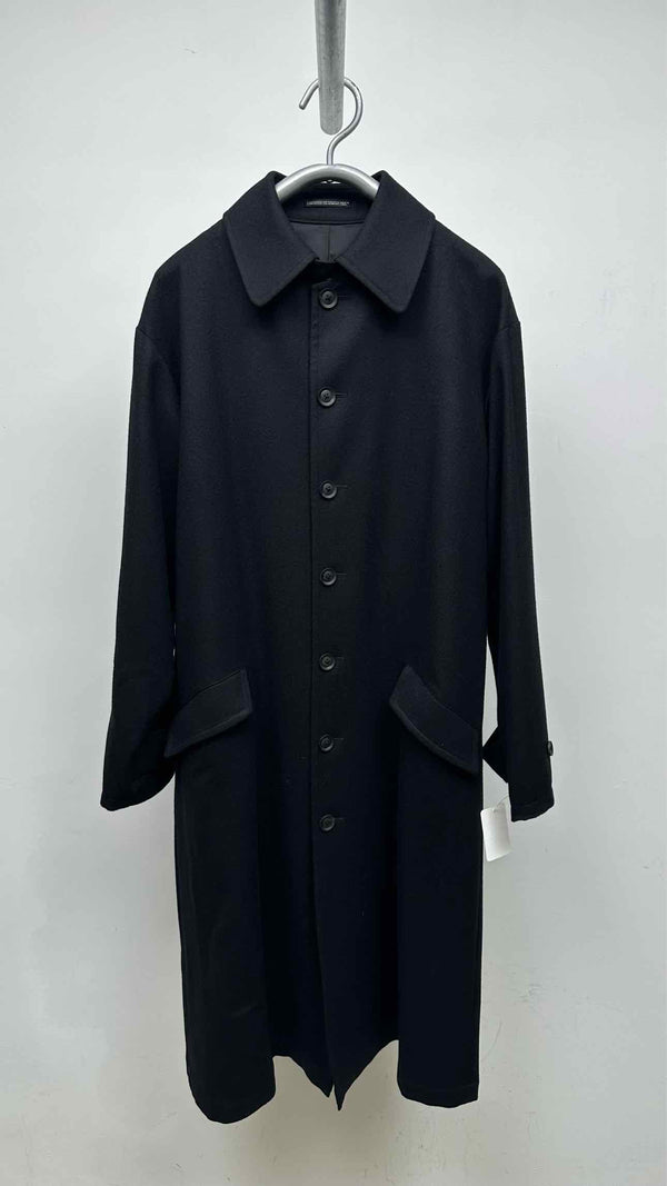 Yohji Yamamoto Pour Homme Tasmania Flannel Single Long Coat