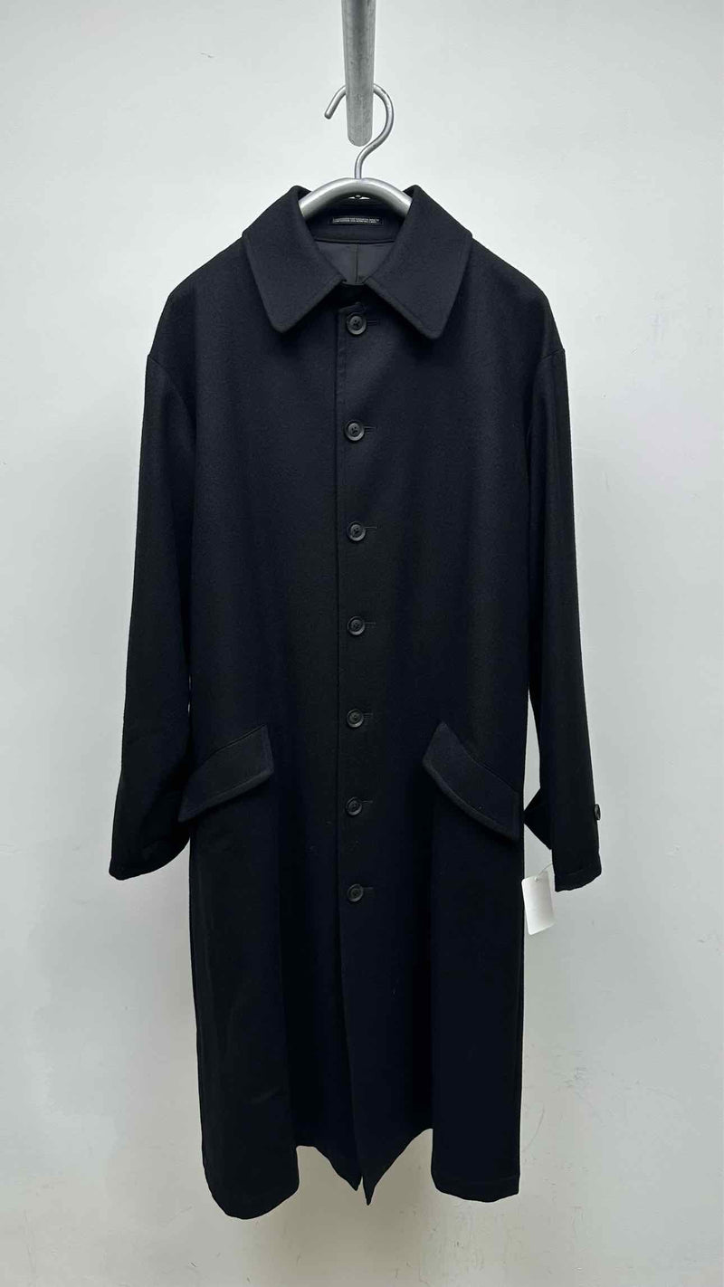 Yohji Yamamoto Pour Homme Tasmania Flannel Single Long Coat
