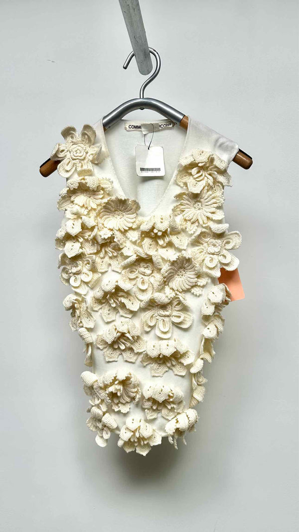 Comme Des Garçons N/S Crochet Knit Top