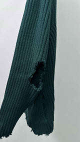MM6 Distressed Rib Drivers Sweater