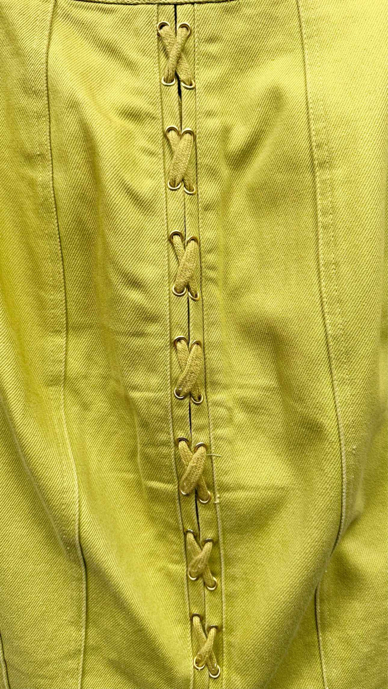 Junior Gaultier Button Up Pencil Skirt