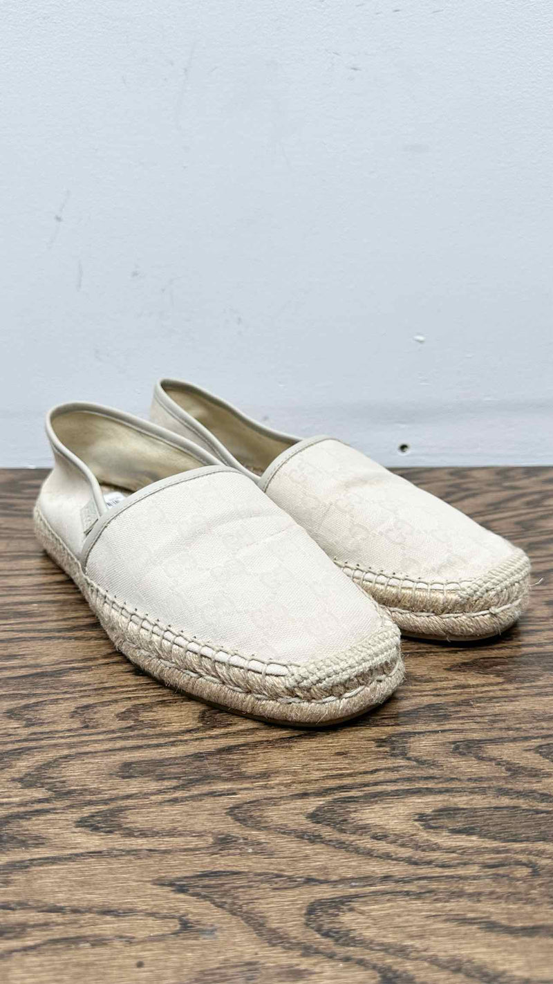 Gucci GG Cavas Espandrilles Slip-on