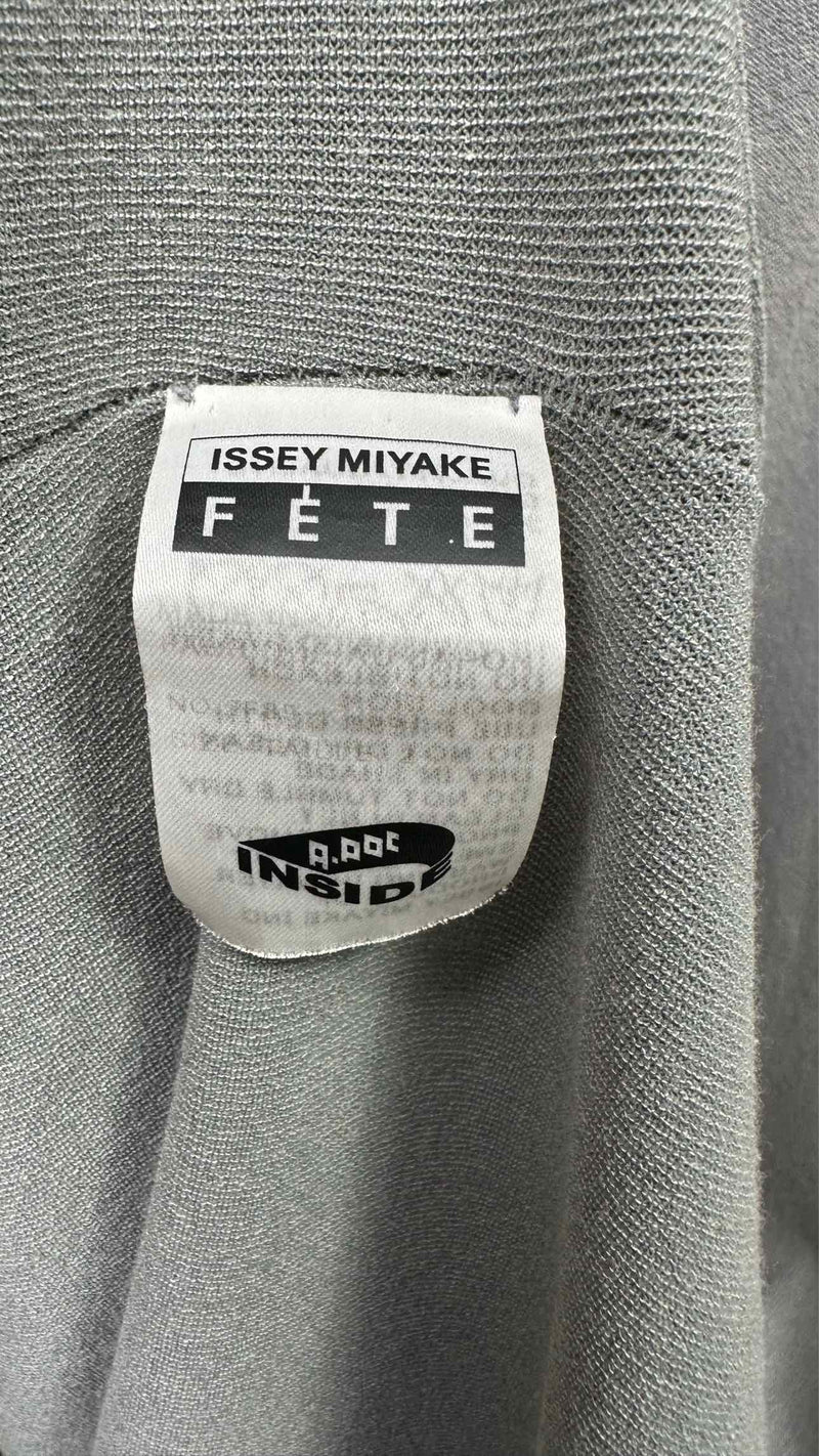 Issey Miyake FETE Flat-knit Dress W/Bolero