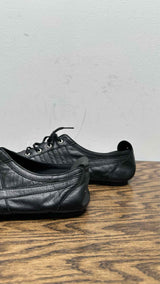 Junya Watanabe Suede-toe Kitten Heel Sneakers