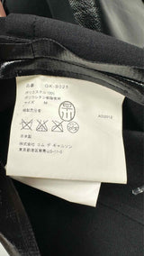 Comme Des Garcons N/S Back-open Folded Cropped Top