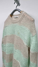 Acne Studios Distressed Oversized Mohair Sweater