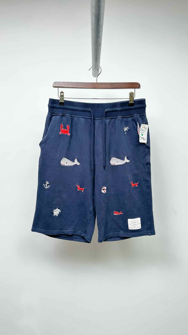 Thom Browne Embroidered Easy Shorts
