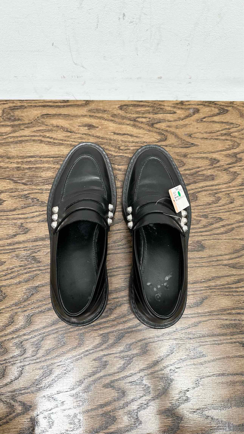 Balenciaga Studded Accent Loafers