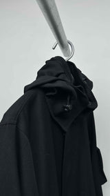 Yohji Yamamoto Pour Homme Wool Gabadine Hooded Mods Coat