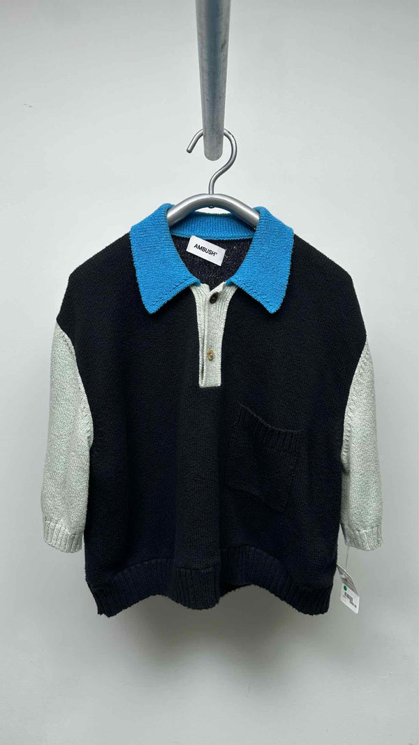AMBUSH S/S Knit Polo Shirt