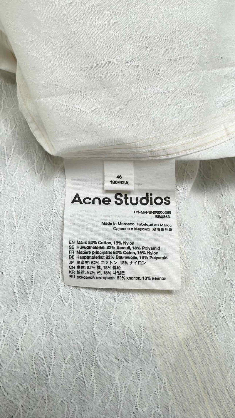 Acne Studios S/S Jacquard Stripe Shirt