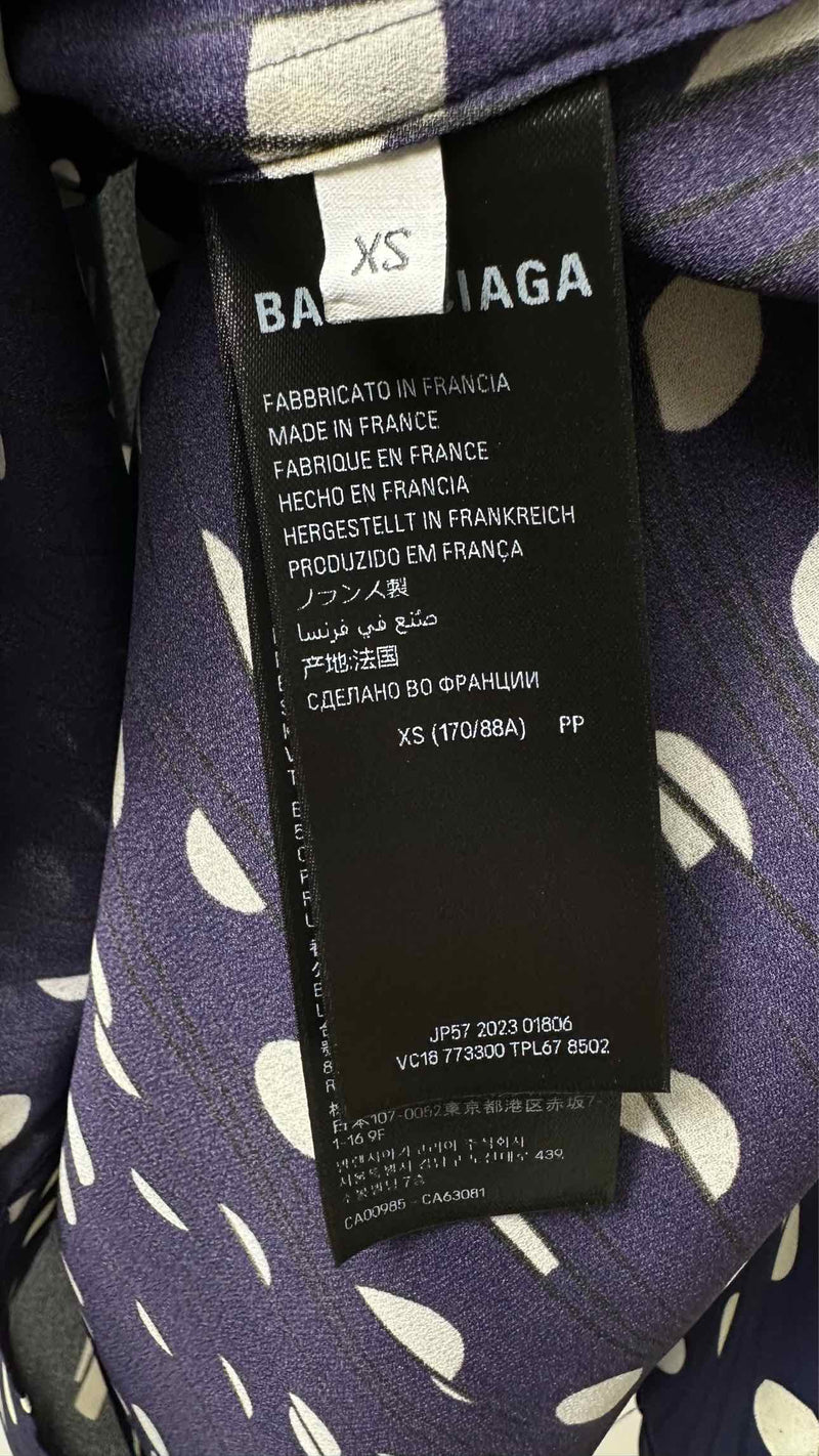 Balenciaga Printed Oversized Shirt