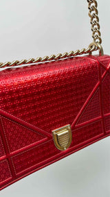 Christian Dior Metalic Chain Crossbody Bag