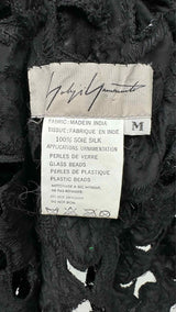 Yohji Yamamoto N/S Beaded Silk Dress