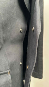 Margiela Leather Canvas Trench Jacket