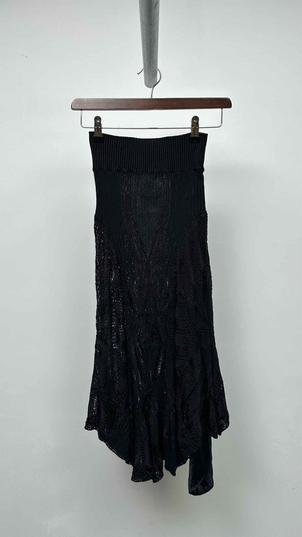 Jean Paul Gaultier Crochet-knit Skirt