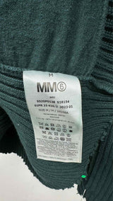MM6 Distressed Rib Drivers Sweater