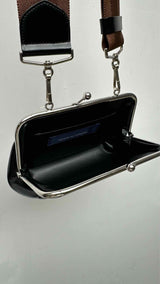 Comme Des Garcons Kiss-Rock Leather Cross Body Bag