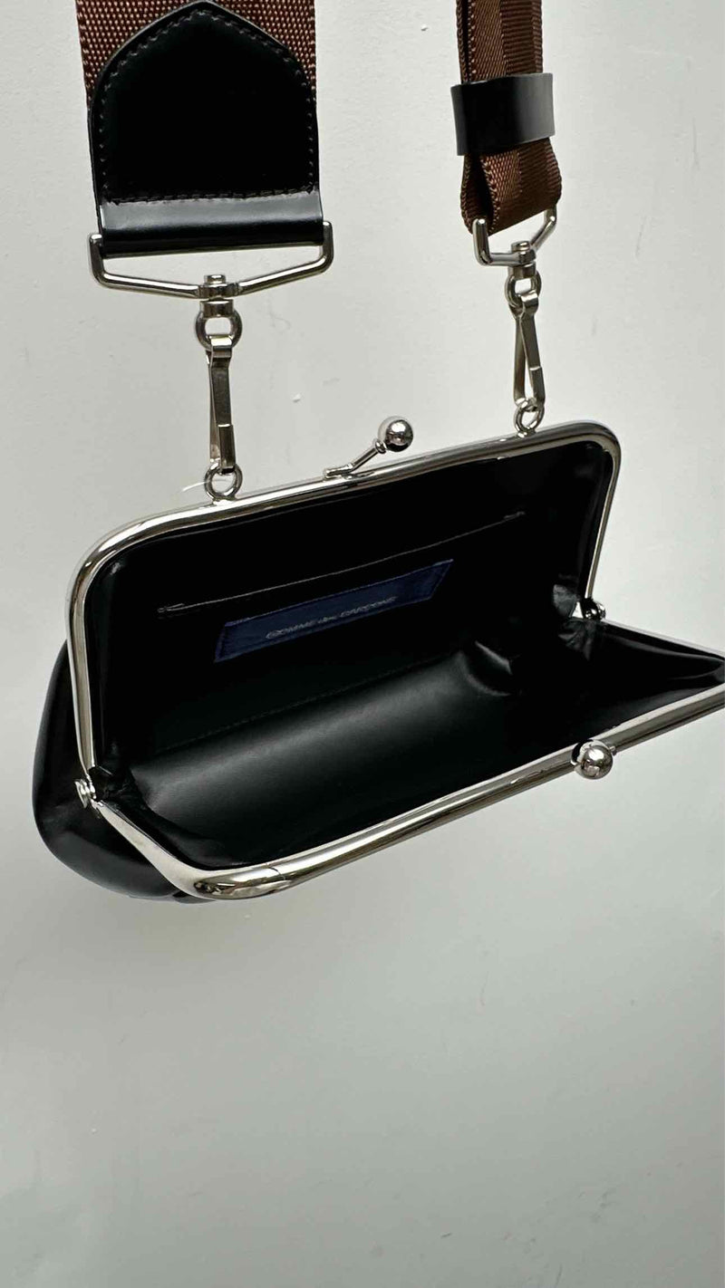 Comme Des Garcons Kiss-Rock Leather Cross Body Bag