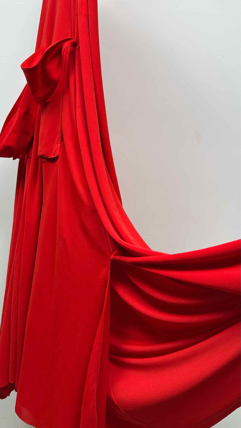 CELINE N/S Cape-Back Maxi Dress