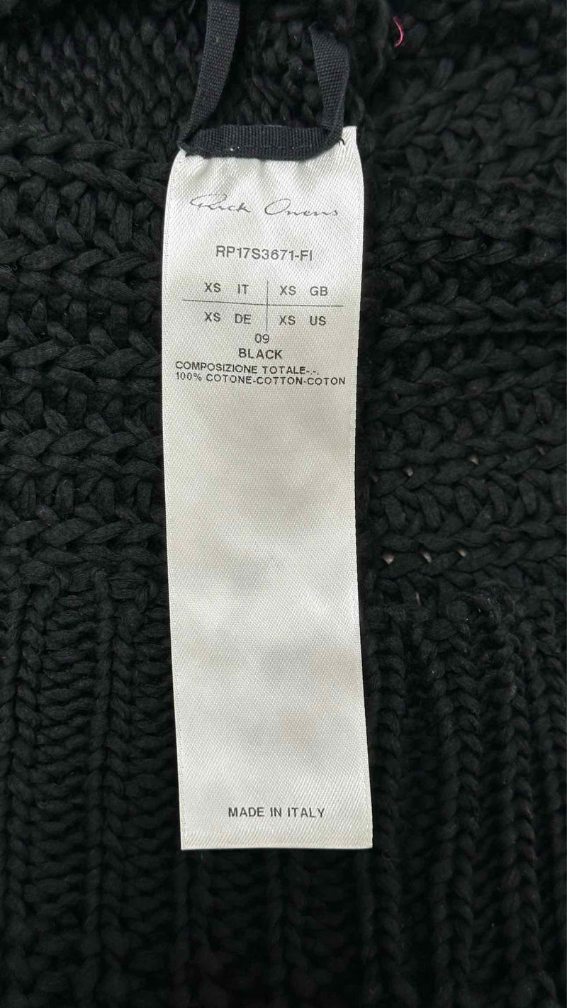 Rick Owens Oversized Loose-Knit Sweater