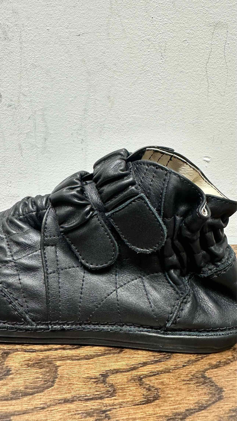 Margiela High-top Velcro Gathered Sneakers