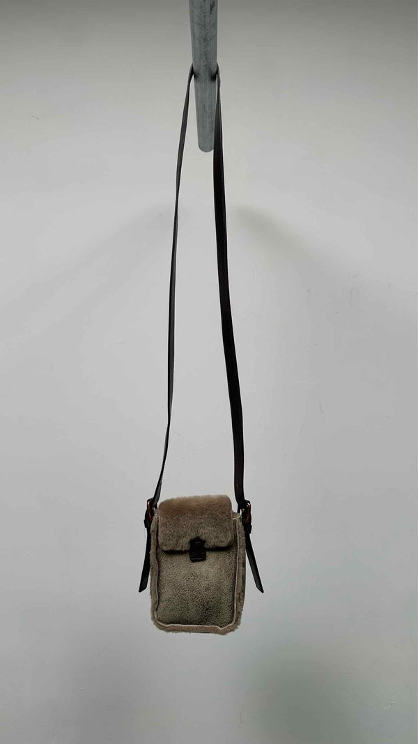 CELINE Shearling Mini Shoulder Bag