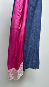 Junya Watanabe N/S Denim Scarf Hybrid Wrap Dress
