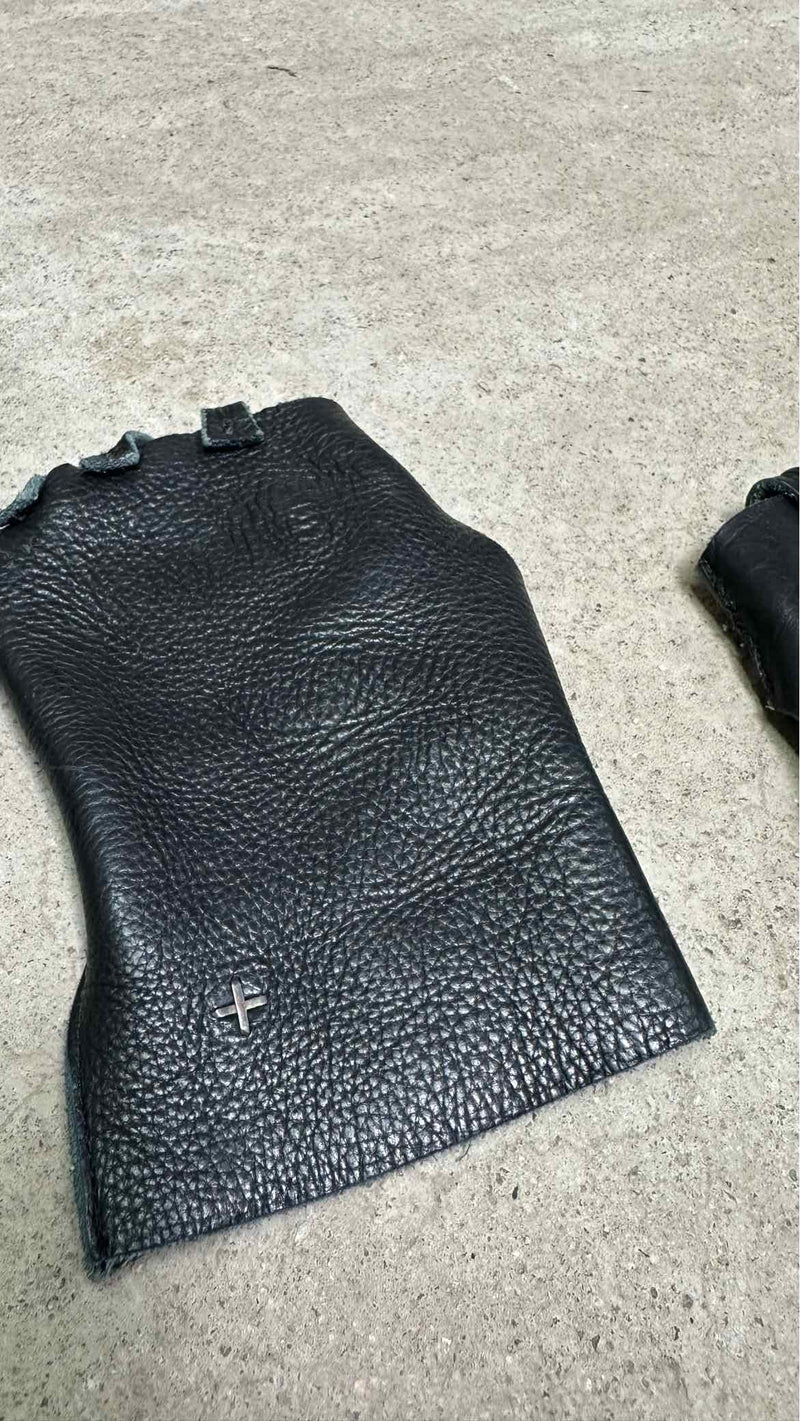 MA+ Fingerless Leather Gloves