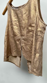Chanel N/S Waxed Top