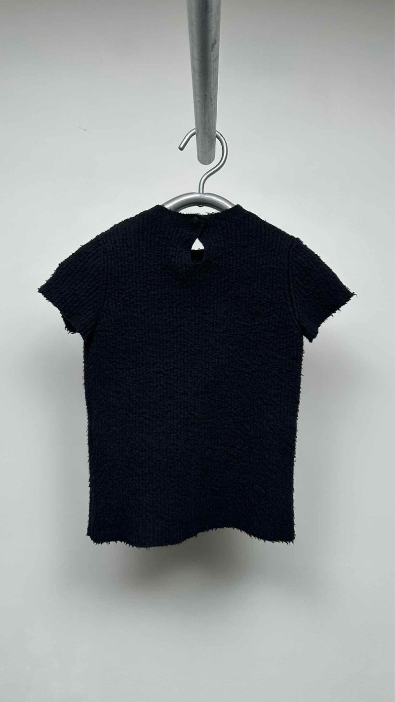 Balenciaga S/S Shrunken Fit Knit Top