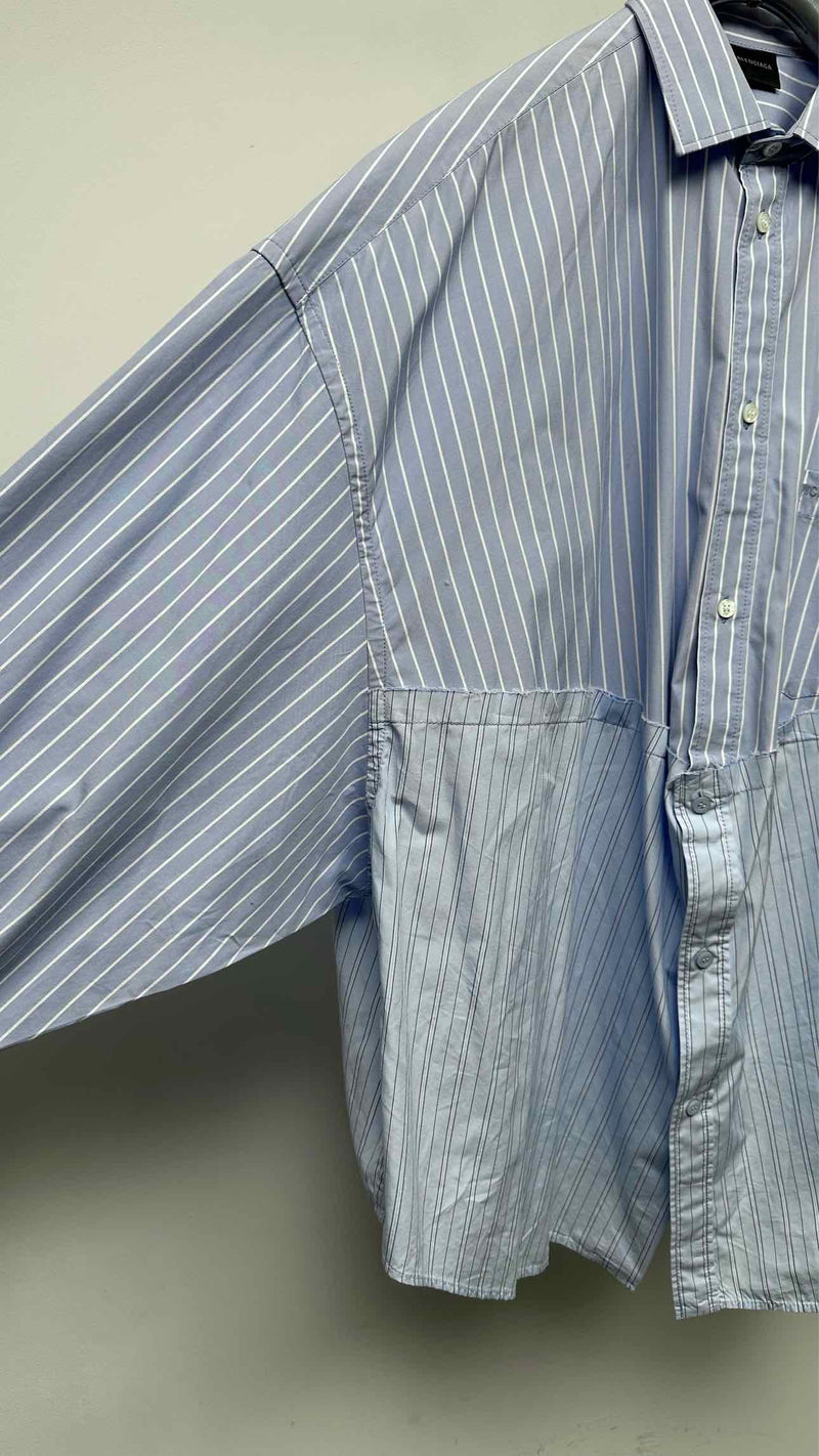 Balenciaga Oversized Docking Stripe Shirt