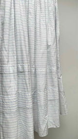 Wright + Doyle Border Wide Easy Long Skirt