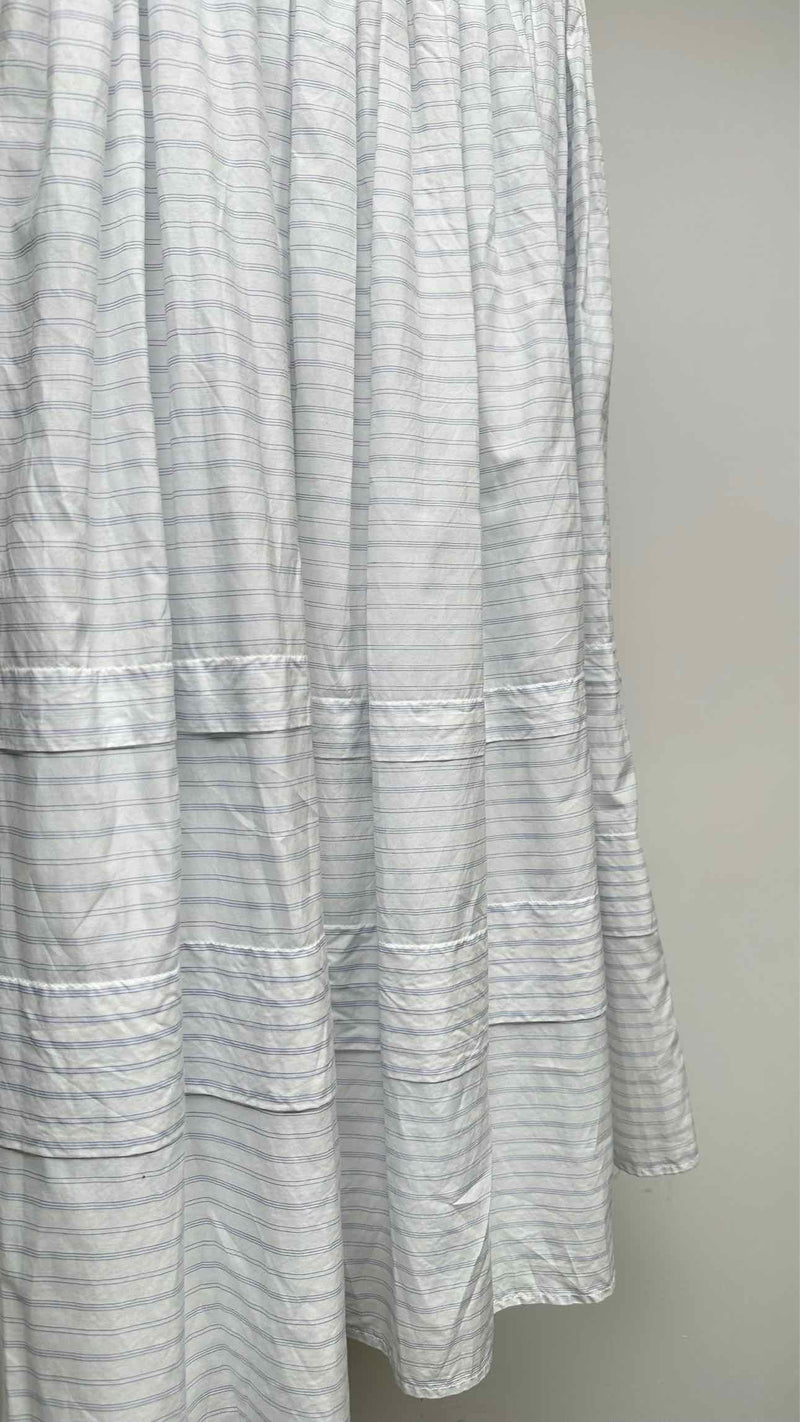 Wright + Doyle Border Wide Easy Long Skirt