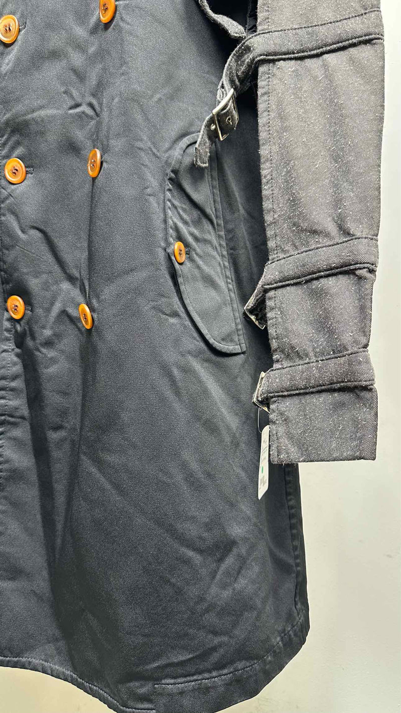 Comme Des Garcons Homme Plus Double-Breast Armor Trench Coat