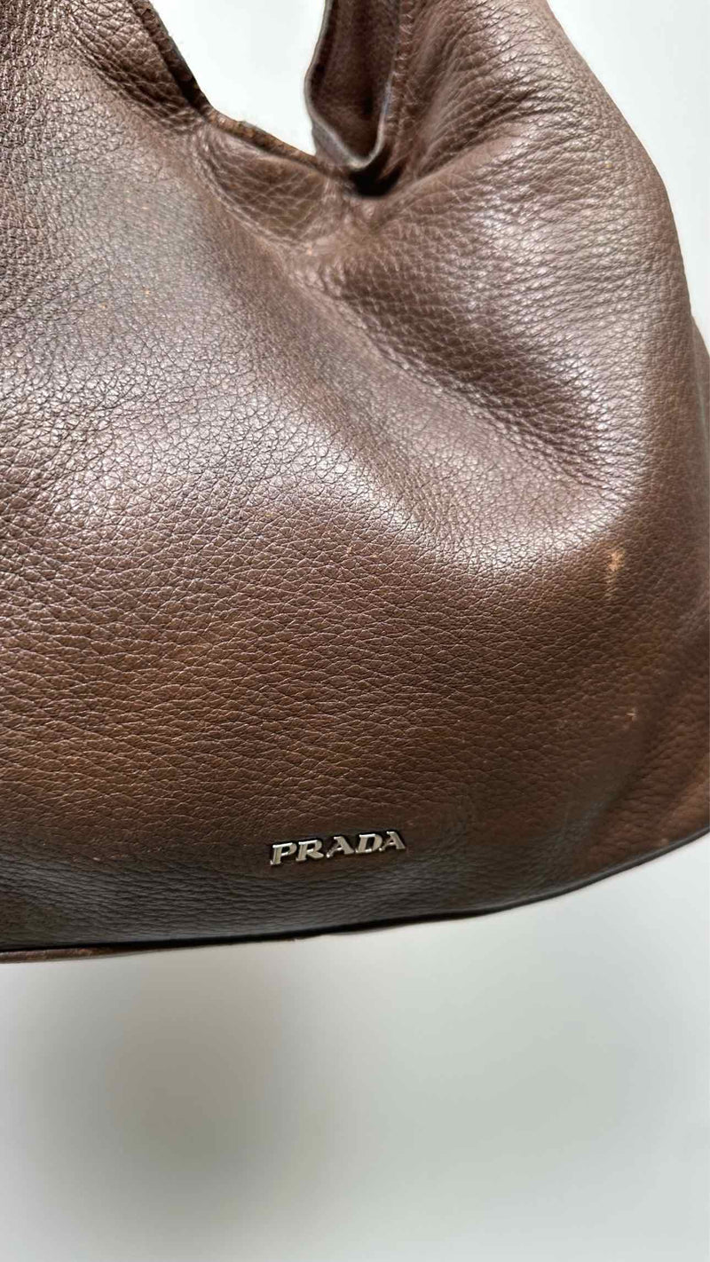 PRADA Leather Tote Bag