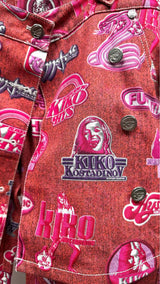 Kiko Kostadinov X Hysteric Glamour Multi-Logo Skirt Jeans