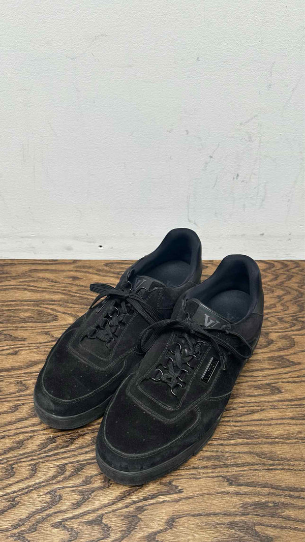 Louis Vuitton LV Trainer Suede Sneakers
