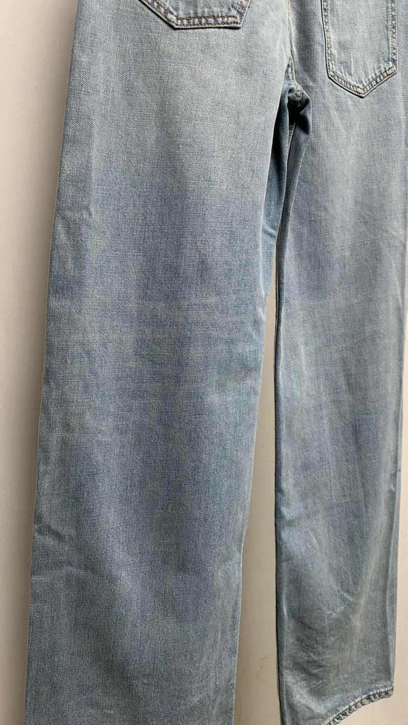 Givenchy Distressed Waist Docking Wide Jeans